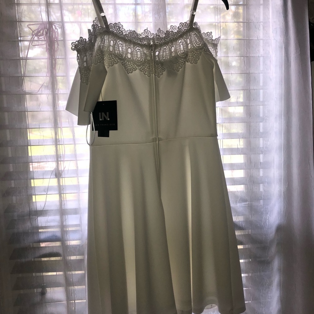 Beautiful girls dress with lace design